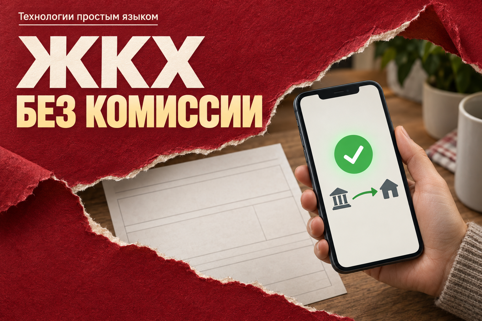 Частая ошибка при оплате ЖКХ с телефона — и как платить без комиссии