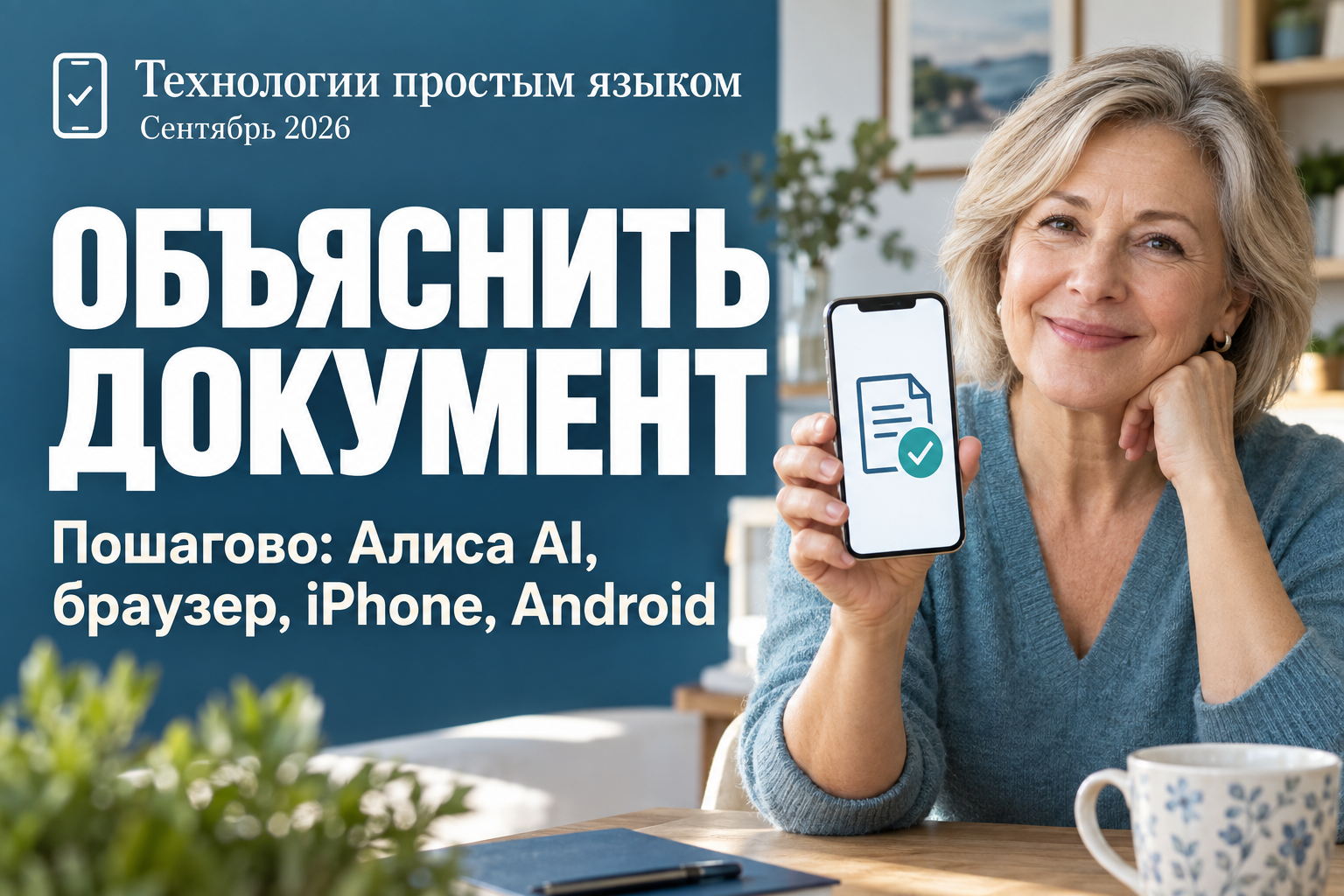 Как объяснить непонятный документ простыми словами: пошагово на Android и iPhone