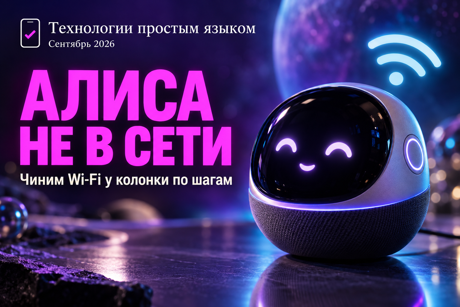 Почему Алиса не подключается к Wi-Fi и что делать: пошаговая проверка