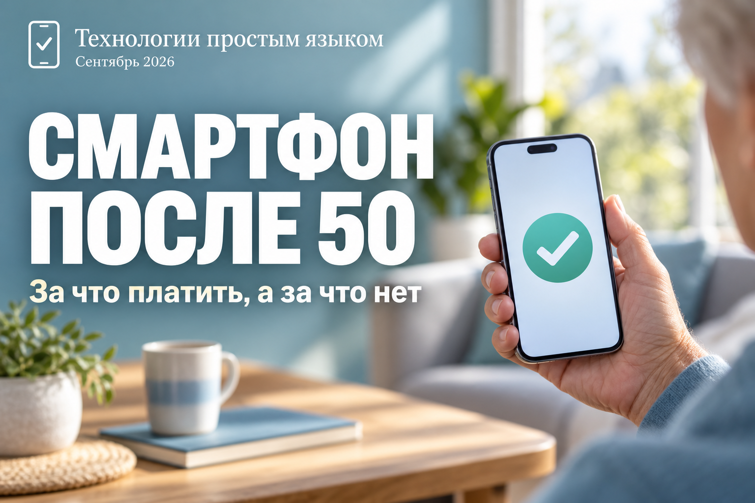 Частая ошибка при выборе смартфона после 50: платить за то, чем вы не пользуетесь